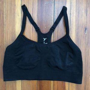 Old Navy Active Wear Black Sports Bra